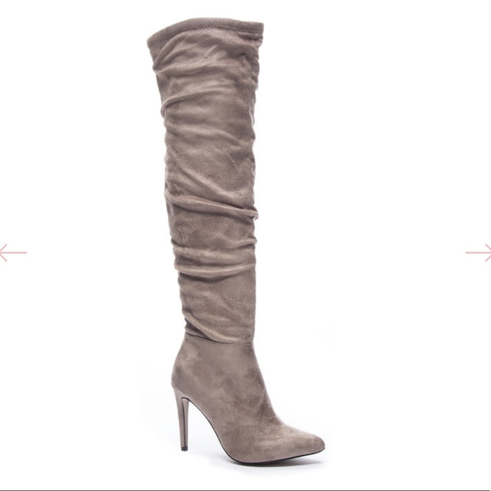 Chinese Laundry OVER THE KNEE STILETTO BOOTS